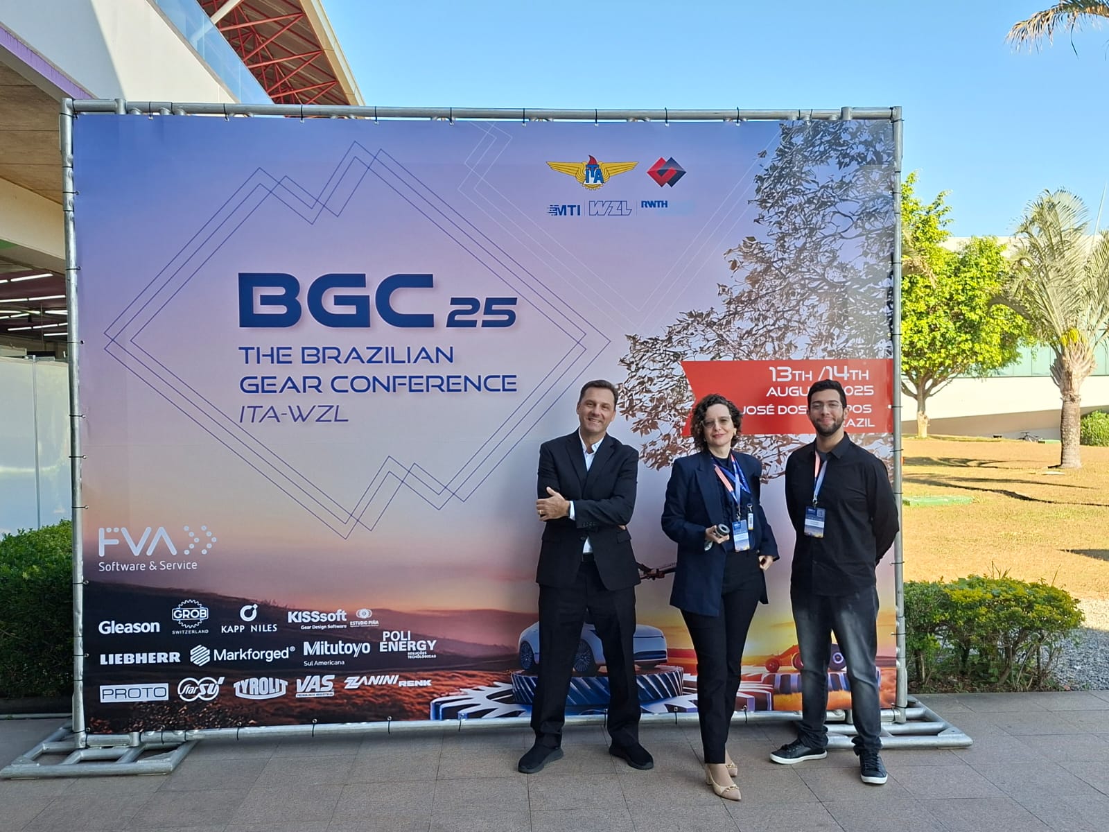 Gratidão a todos que visitaram nosso stand no The Brazilian Gear Conference ITA-WZL